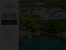 Tablet Screenshot of colonnaresort.com